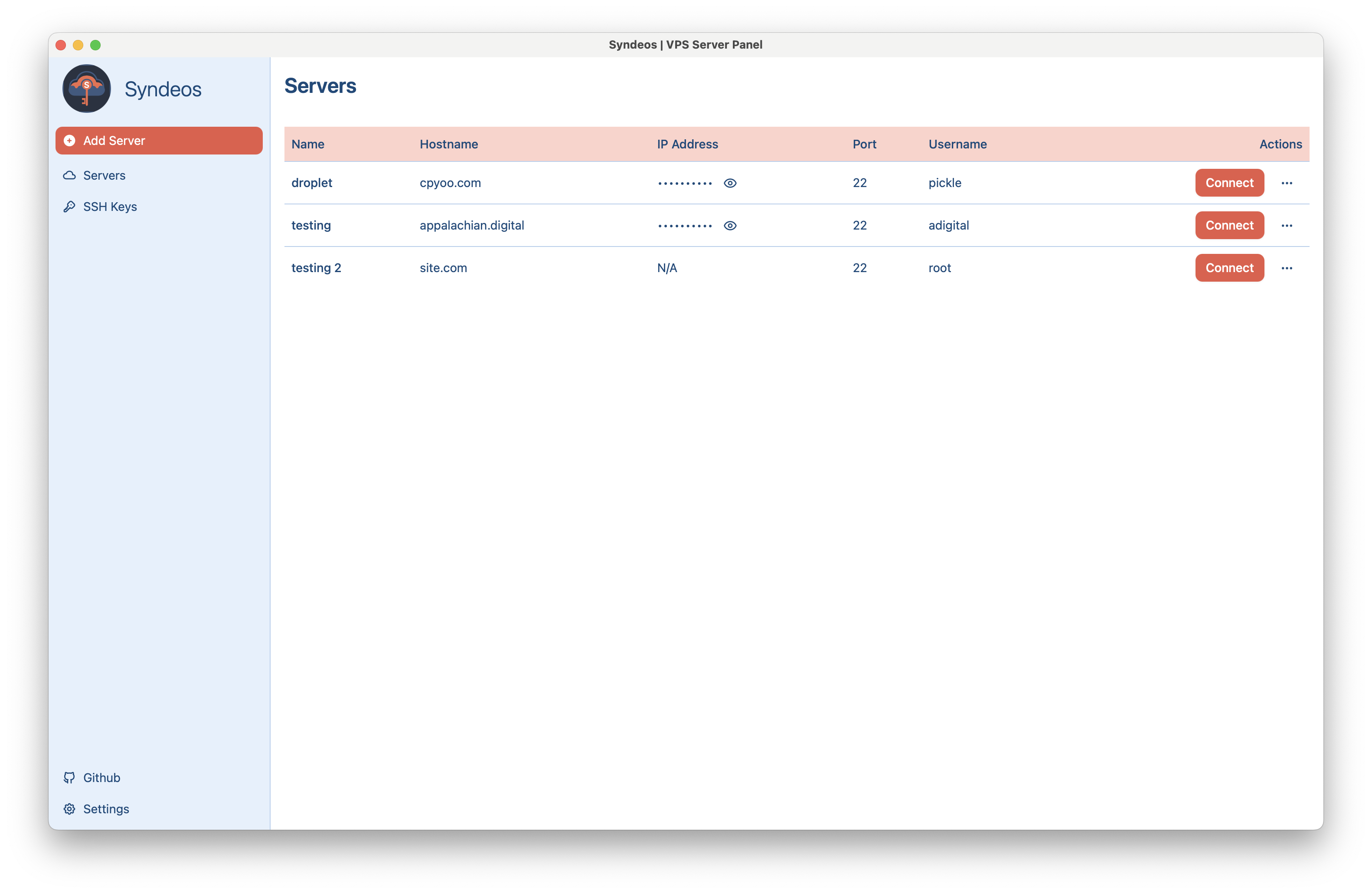 App screenshot